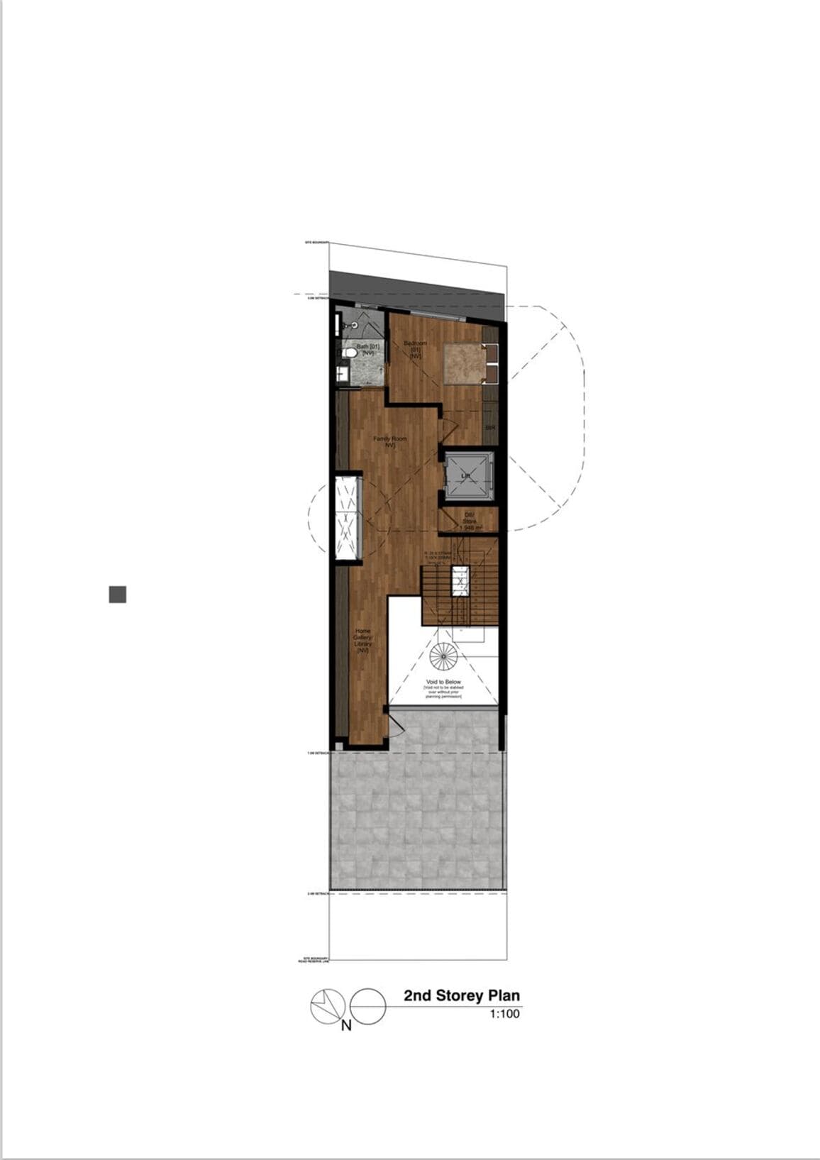 Jln Sankam Inter-Terraces 5 Bedroom Floor Plan 2