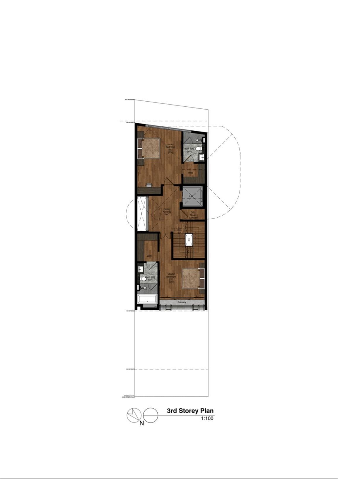 Jln Sankam Inter-Terraces 5 Bedroom Floor Plan 3